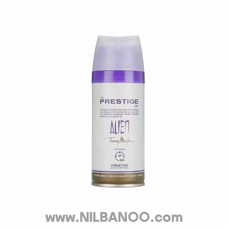 اسپری بدن زنانه پرستیژ رایحه Alien