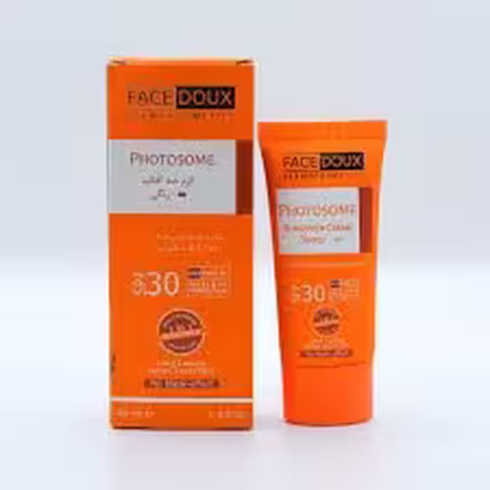 کرم ضد آفتاب رنگی فیس دوکس SPF 30 مدل photosome 02 (40 میل)