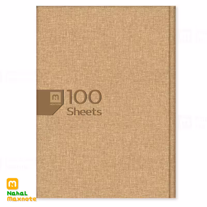 دفتر 100 برگ جلد سخت کد 9106.طرح 2