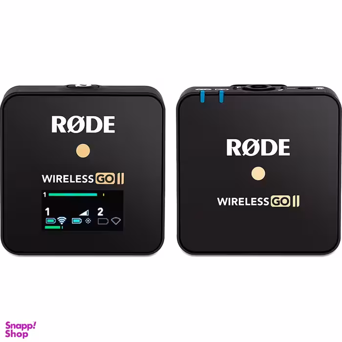 میکروفن بی سیم یقه ای رود مدل Wireless GO II
