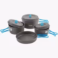 ست ظروف کمپینگ خانوادگی هایلندر مدل Vertex