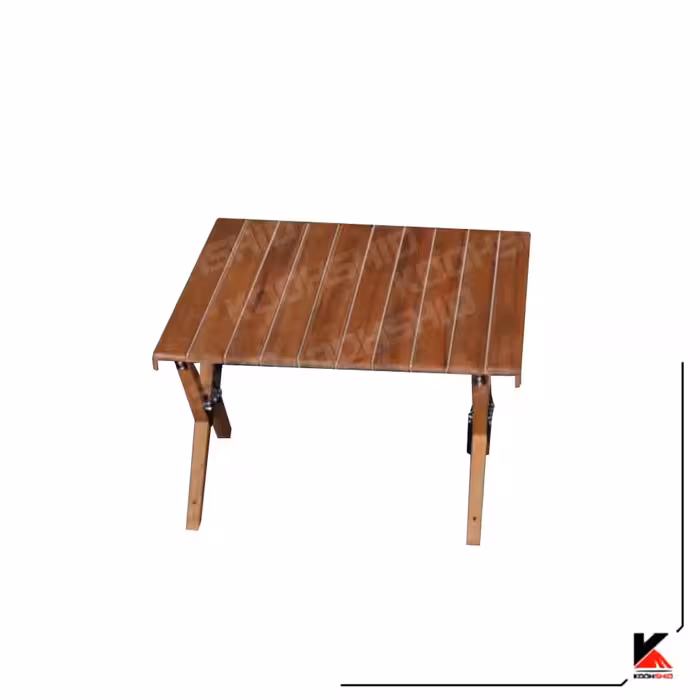 میز چوبی کمپینگ 60*60