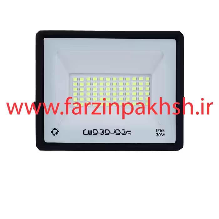 پروژکتور رنگی 30 وات پرتو نور توس مدل هانیس