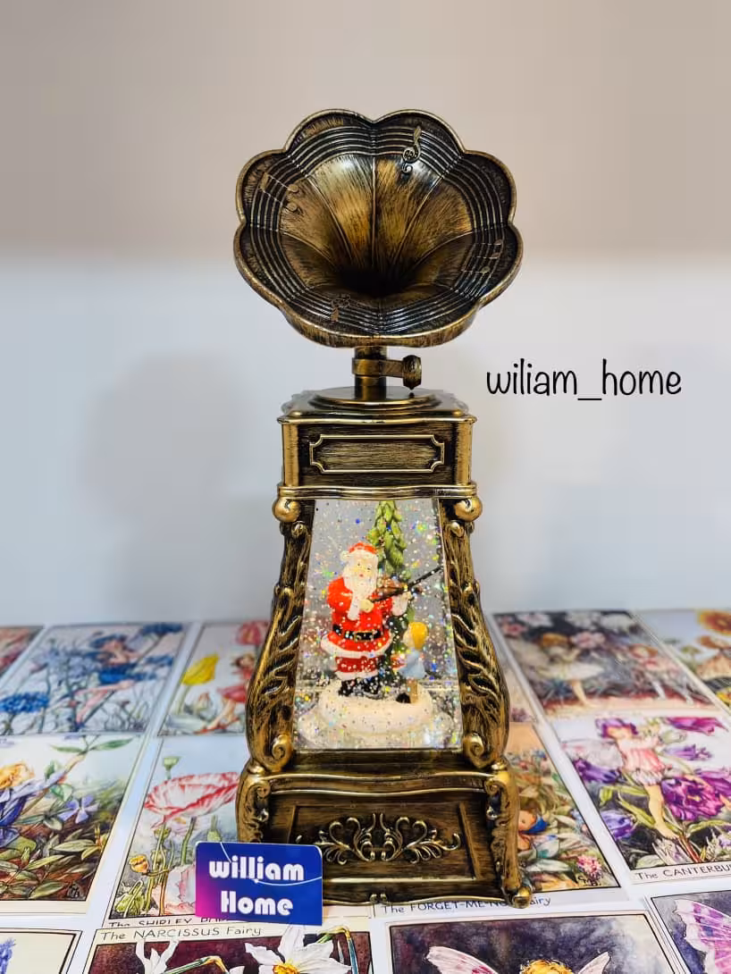 موزیک باکس گرامافون بابانوئل کریسمس