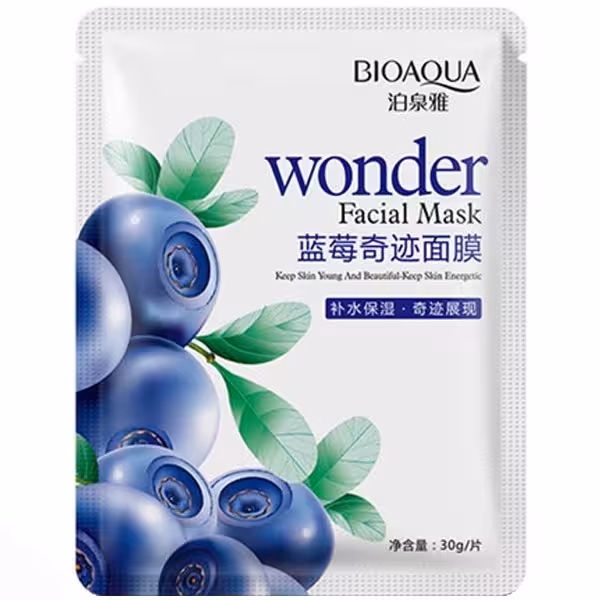 ماسک ورقه ای بلوبری بیوآکوا 