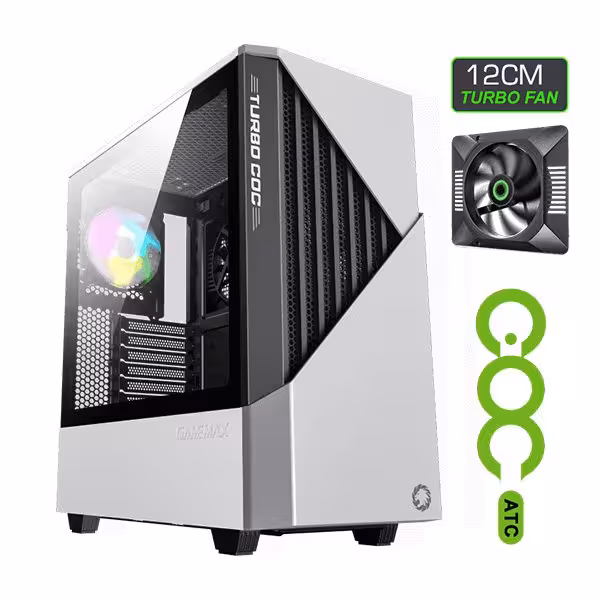 کیس گیمینگ گیم‌ مکس مدل Contac COC WB - پردیس پازار