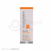 کرم ضد آفتاب SPF50 ژاک آندرل پاریس مناسب پوست های خشک و معمولی بدون رنگ 50 میلی لیتری
