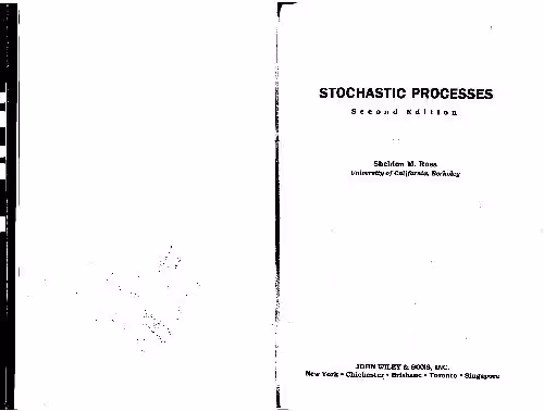 خرید و دانلود نسخه کامل کتاب Stochastic Processes