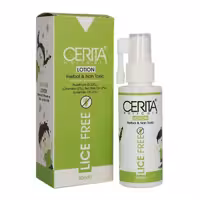 لوسیون ضد شپش لایس فری سریتا مناسب انواع مو 50 میلی لیتر Cerita Lice Free Hair Care Lotion 50 ml