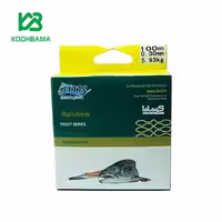 نخ ماهیگیری rainbow سایز 0.30mm