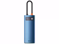هاب 6 پورت بیسوس Baseus Metal Gleam 6 in 1 Multifunctional Type-C HUB 100W WKWG000003