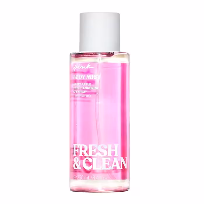 بادی اسپلش پینک ویکتوریا سکرت Fresh and CleanVictoria’s Secret Pink Fresh and Clean Body Mist