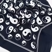 باندانا یین یانگ سرمه ای