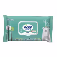 دستمال مرطوب کودک حاوی روغن زیتون وی کر WeeCare بسته 72 عددی