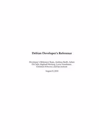 خرید و دانلود نسخه کامل کتاب Debian Developer's Reference