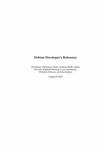 خرید و دانلود نسخه کامل کتاب Debian Developer's Reference