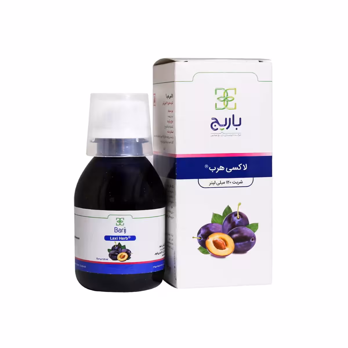 شربت لاکسی هرب حجم 120 میلی لیتر باریج اسانس