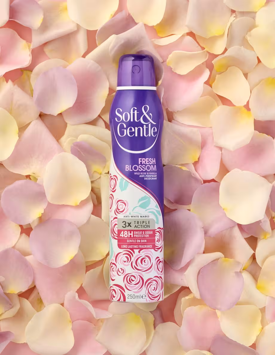اسپری فرش بلاسم سافت اند جنتل ( SOFT & GENTLE – Fresh Blossom Spray )