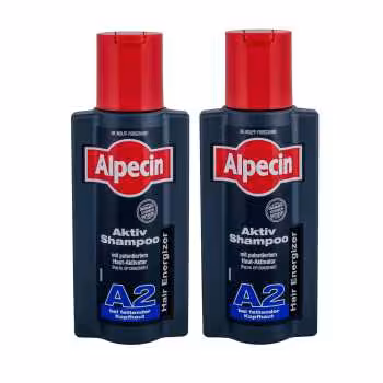 شامپو مو آلپسین مدل A2 Active حجم 250 میلی لیتر مجموعه 2 عددی