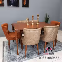 میز ناهار خوری 6 نفره مدرن و شیک مدل نیکا