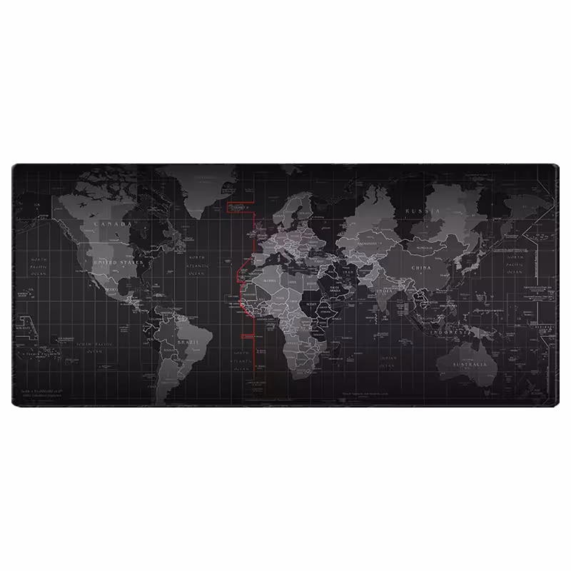 ماوس پد گیمینگ طرح World Map