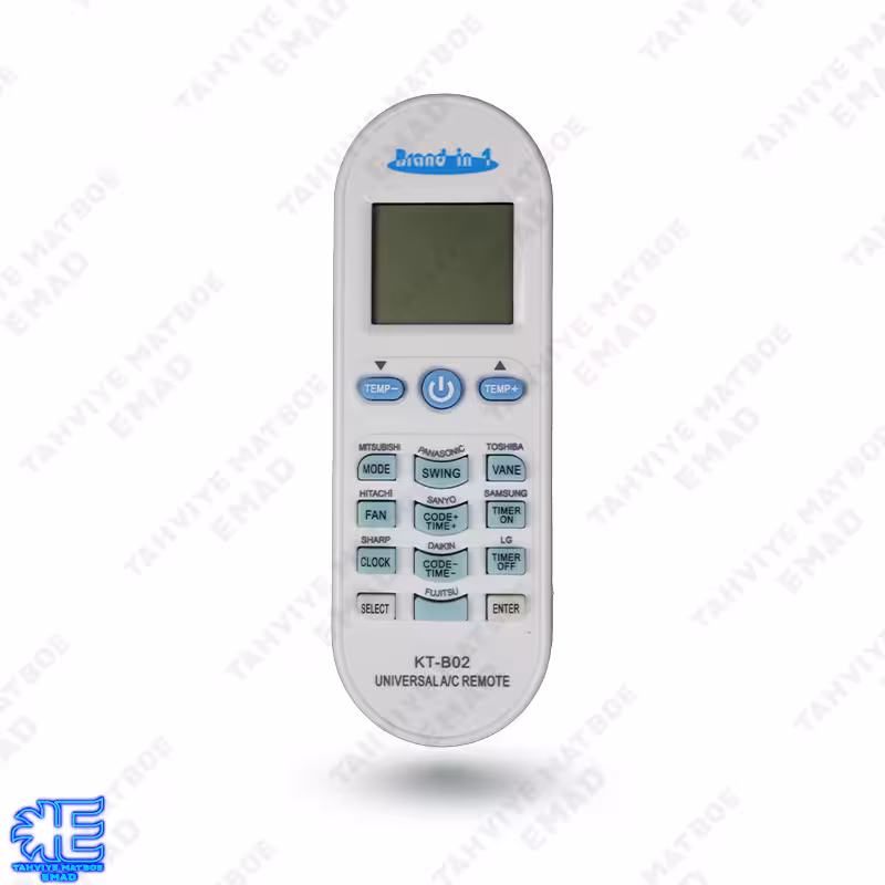 ریموت کنترل همه کاره کولرگازی KT-B02