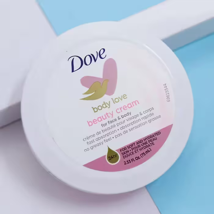 عمده فروشی بیوتی کرم دست و صورت داو مدل body love اصلی Dove حجم 75 میل 92780