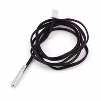 سنسور دمای 10K NTC ضد آب سیمدار با پوشش استیل ضد زنگ (طول سیم 0.5 متر)