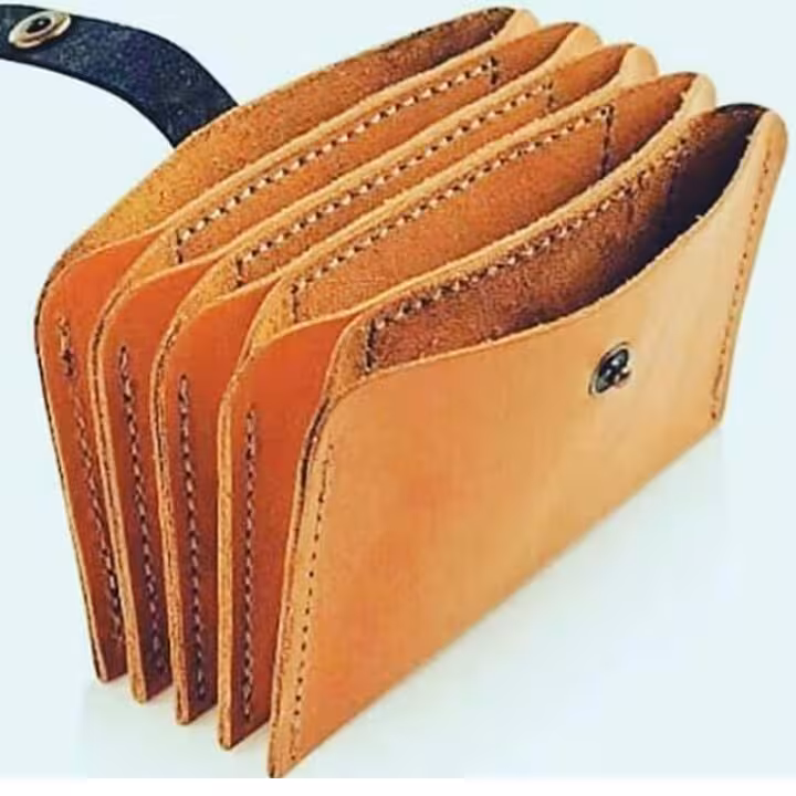 جاکارتی آکاردئونی چرم گاوی 