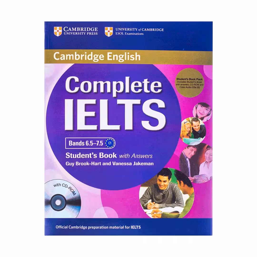 کامپلیت آیلتس C1 | کتاب انگلیسی Cambridge English Complete Ielts C1 Bands 6.5 – 7.5