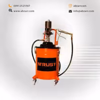 گریس پمپ بادی 20 کیلویی با سطل،صفحه،کلت و شلنگ تراست TRUST مدل BGRP20/T (( اقساط یک ساله ))
