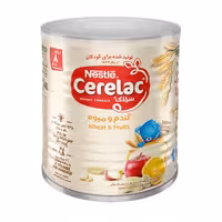 سرلاک گندم و میوه به همراه شیر نستله 400گرم | Nestle Cerelac Wheat And Fruit With Milk