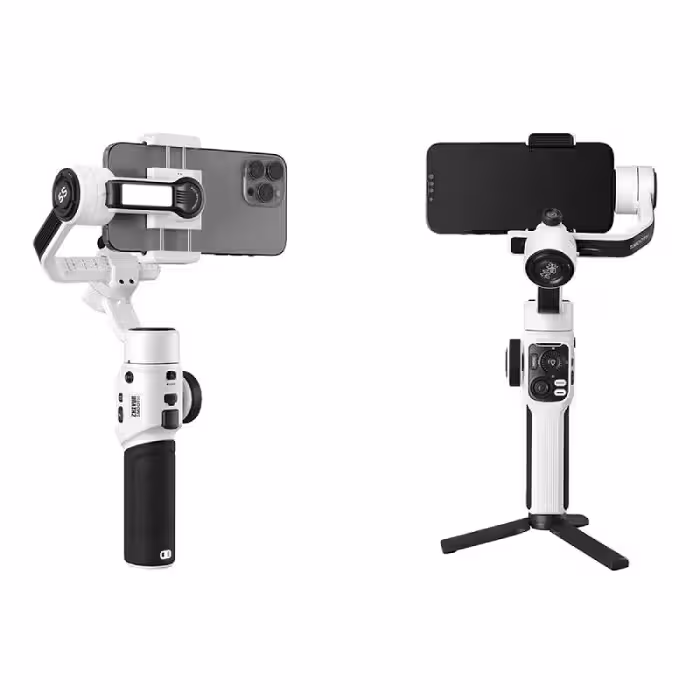 گیمبال موبایل ژیون سفید Zhiyun Smooth 5S standard Gimbal white