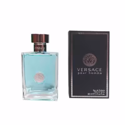 عطر کوچک مردانه پرفیوم فکتوری FACTORY رایحه ورساچه پور هوم VERCASE حجم 30 میلی لیتر