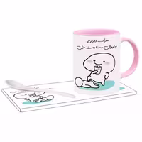 خرید ماگ-لیوان   جرات داری اسم حسنا بدون زیر لیوانی  ، . .