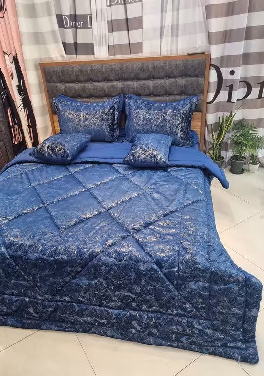 روتختی مخمل طلاکوب 8تکه