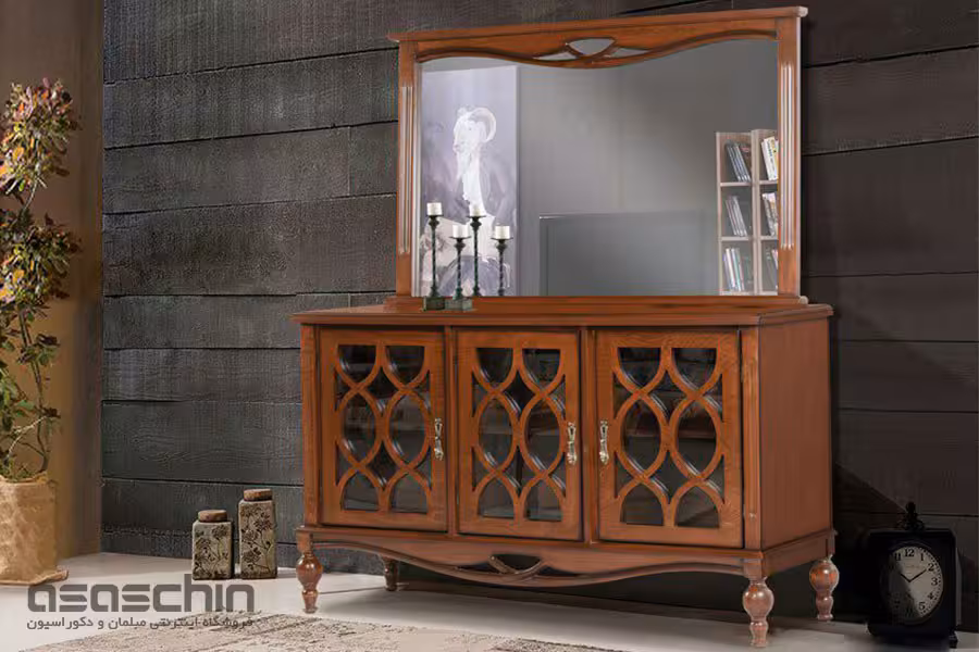 میز کنسول و آینه پارمین