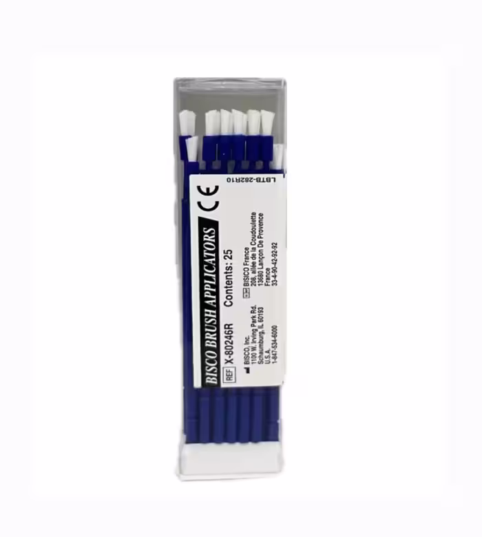 برس بلند Dark Blue Bristle Applicators - Bisco