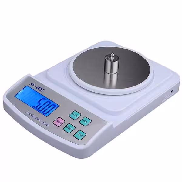 ترازو آزمایشگاهی دقت 0.01 گرم ظرفیت 500 گرم زعفران طلا