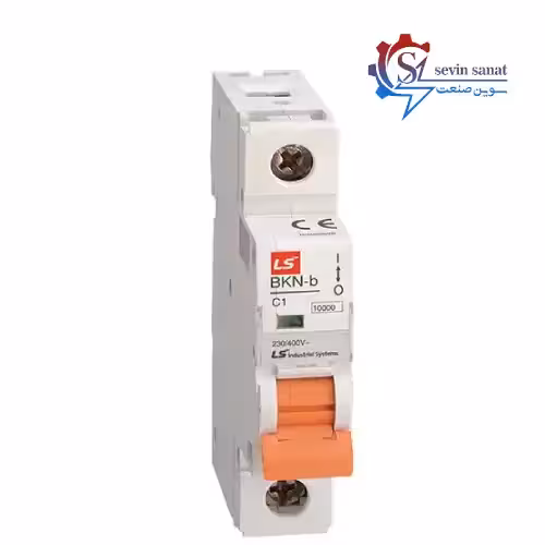 کلید مینیاتوری ال اس تیپ C تک پل 6A جریان قطع 6KA مدل BKN-1P-C6A