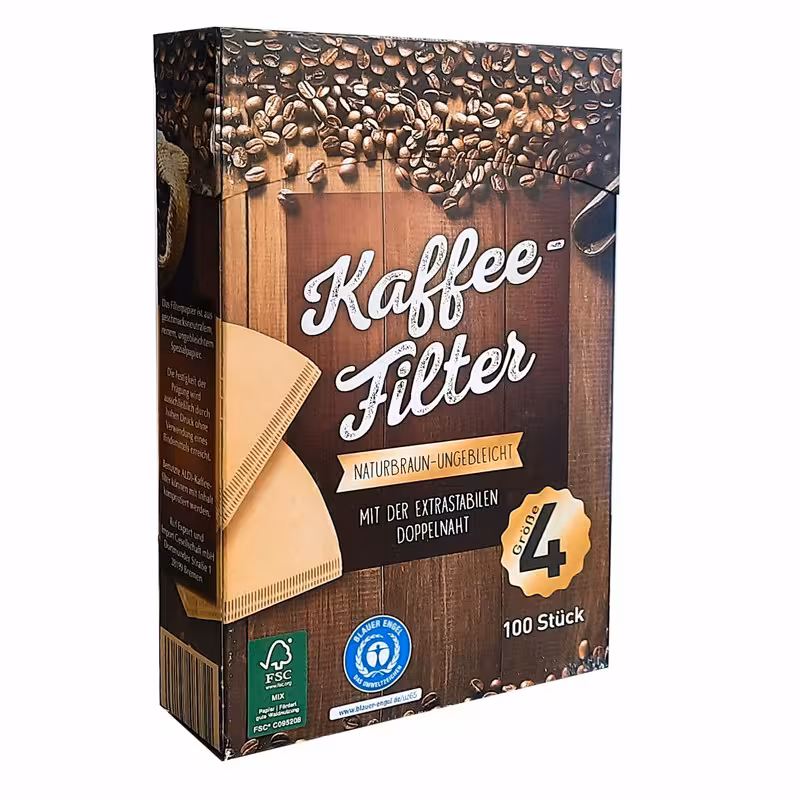 فیلتر قهوه مدل کاغذی بسته 100 عددی | چاوه