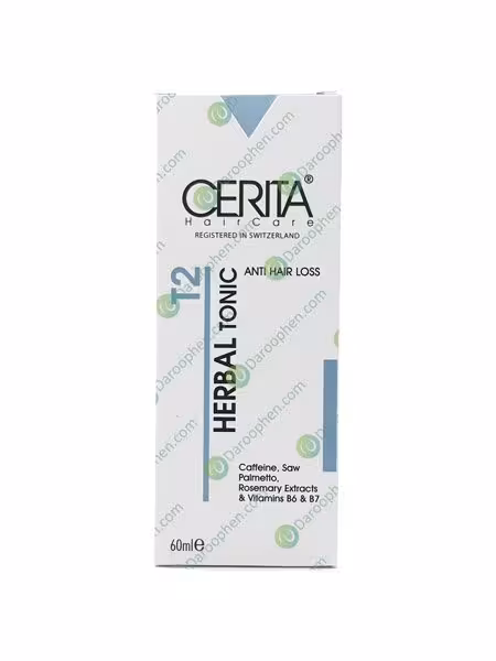 هیرتونیک گیاهی T2 سریتا مناسب انواع مو 60 میلی لیتر – cerita