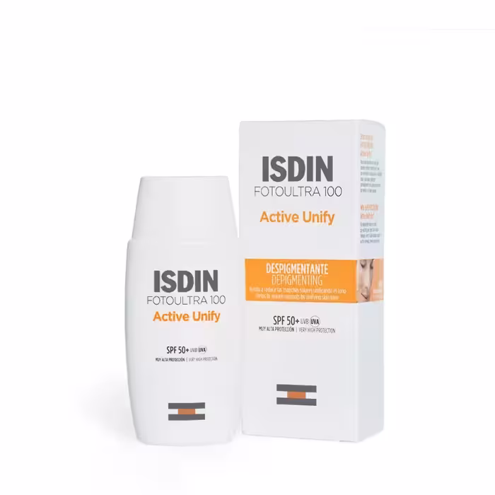 ضد آفتاب ایزدین مدل اکتیو سفید اصل اسپانیا ISDIN ACTIVE UNIFY