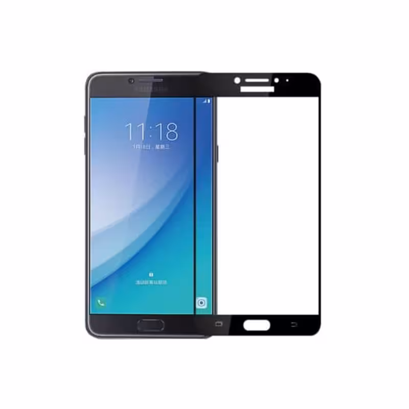 گلس شیشه ای مناسب برای گوشی سامسونگ Galaxy C5/C5 Pro