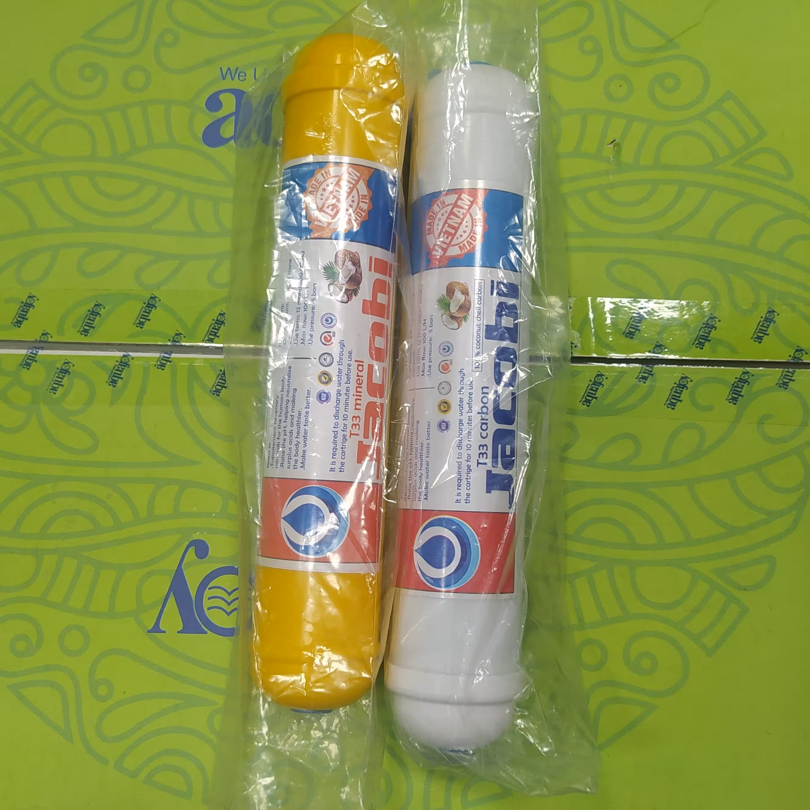 فیلتر پنجم و ششم تصفیه آب ( کربن نهایی و مینرال )