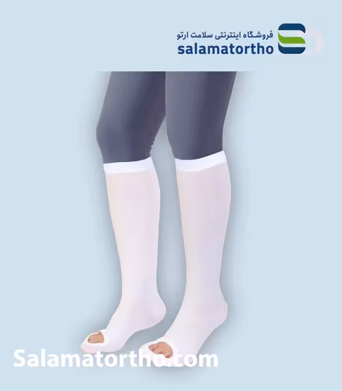 جوراب ضد آمبولی طب و صنعت کد 75100