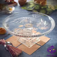 قاب شیرینی پریما پایه دار کادو نوری 4دک