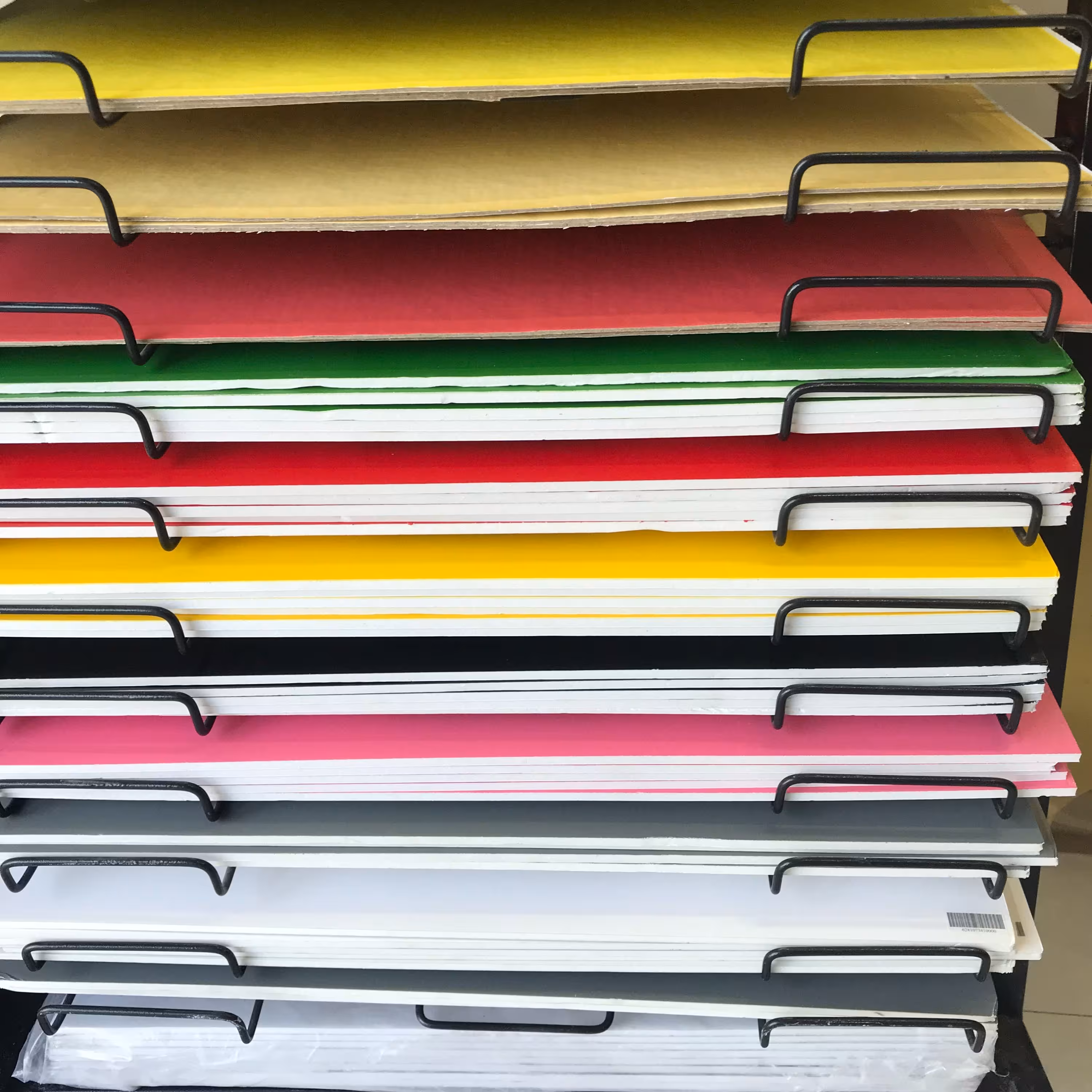 فوم برد 50 در70 پنج 5میل در رنگهای مختلف