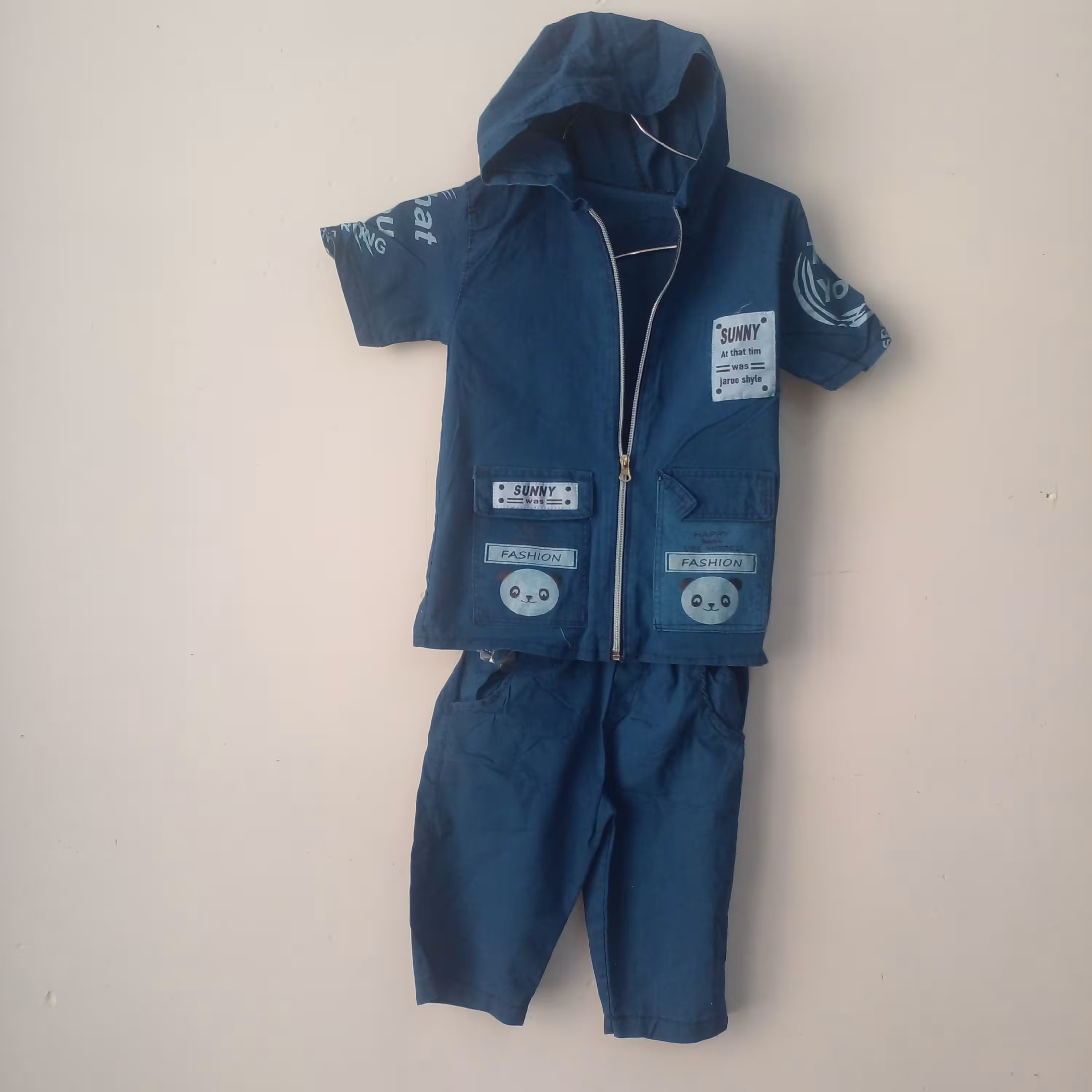 ست پیرهن و شلوارک پسرانه