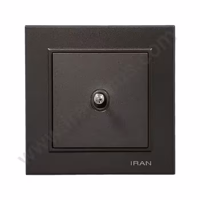 کلید کلاسیک یک پل مدل برلیان رنگی زغال سنگی